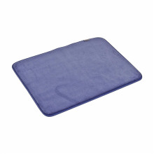 Memory foam fluffy microfiber anti slip mats